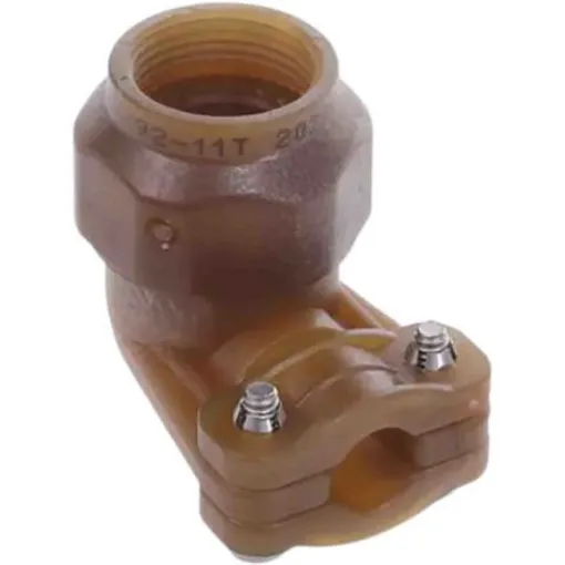 Amphenol India, M85049Size 9 Right Angle Circular Connector Backshell With Strain Relief, For Use With Connector - M85049/92-09T product image