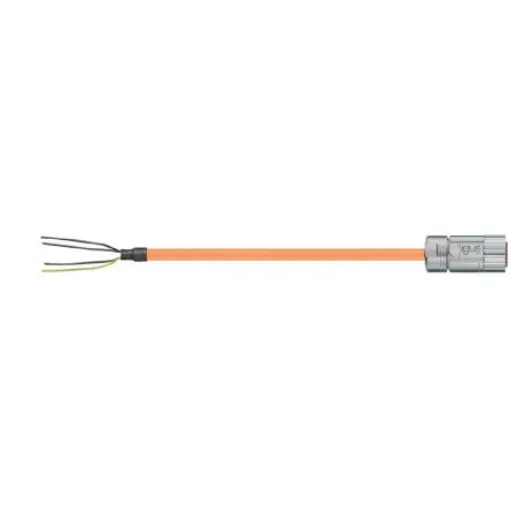 Igus Chainflex CF270.UL.D Series Cable for Use with Allen Bradley Drive, 10m Length, 600/1000 V - 2090-CPWM4DF-10AF10  - MAT9861794 (10m) product image