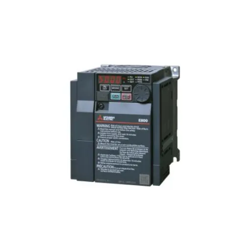 Mitsubishi Electric Inverter Module, 1.5 kW, 1 Phase, 240 V, 8 A, FR-E800 Series - FR-E820S-0080-4-60 product image