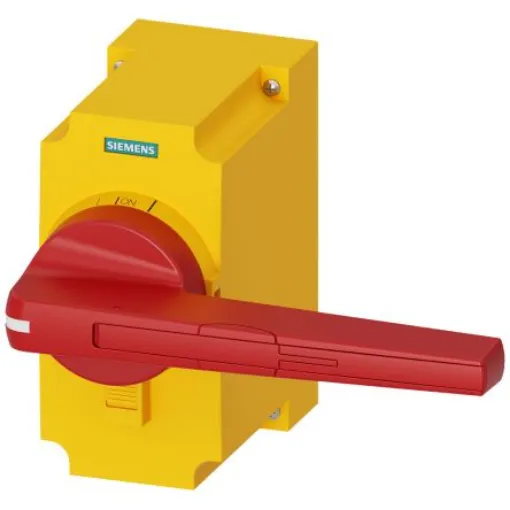 Siemens Red/Yellow Handle Padlockable, SENTRON Series - 3KF9501-2AA00 product image