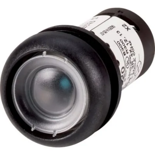 Eaton, Panel Mount Green LED Push Button, 22.5mm Cutout, IP67, IP69K, Dome - 121692 C22S-DL-XG-K10-120 product image