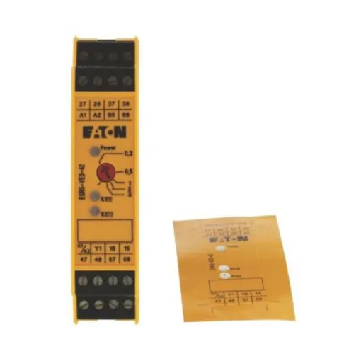 Eaton Eaton ESR5 ESR5 Safety Relay Expansion Module, 24V ac/dc, Single Channel, 4 Safety Contacts - 118706 ESR5-VE3-42 product image