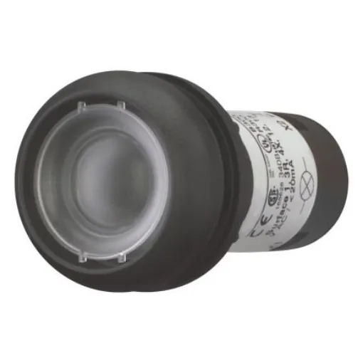 Eaton, Panel Mount Blue LED Push Button, 22.5mm Cutout, IP67, IP69K, Dome - 121693 C22S-DL-XB-K10-120 product image