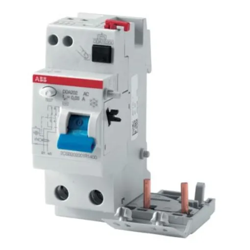 ABB DDA200 RCD, 25A, 2 Pole, 30mA, 230V - 2CSB202001R1250 DDA202 AC-25/0.03 product image