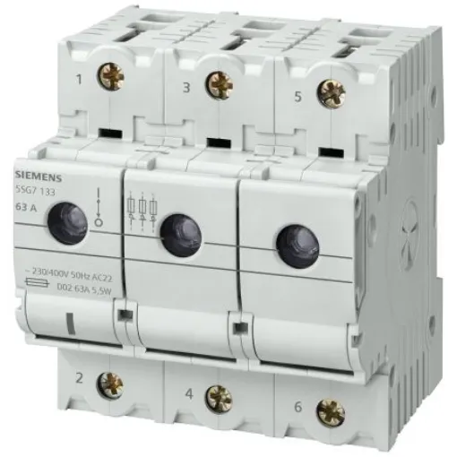 Siemens Fuse Switch Disconnector, 3 Pole, 25A Max Current - 5SG7133-8BA25 product image