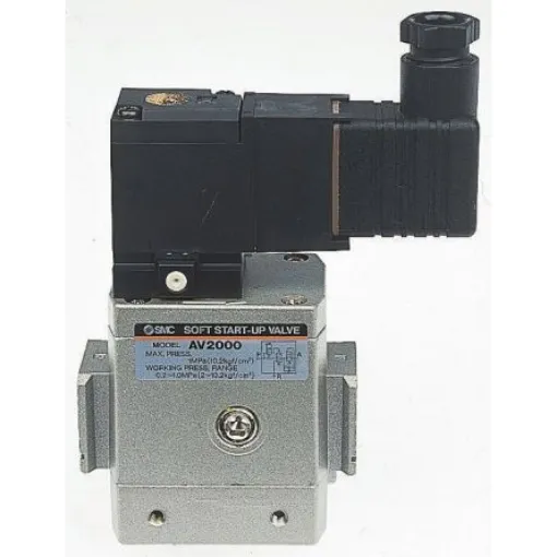 SMC Pneumatic Solenoid Valve - G 1/4 EAV2000 Series 220V ac - EAV2000-F02-4YO-Q product image