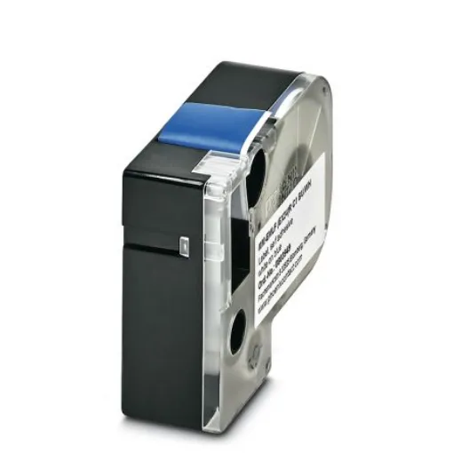 Phoenix Contact MM-EMLF White on Blue Label Printer Tape, 8m Label Length - 0803949 product image