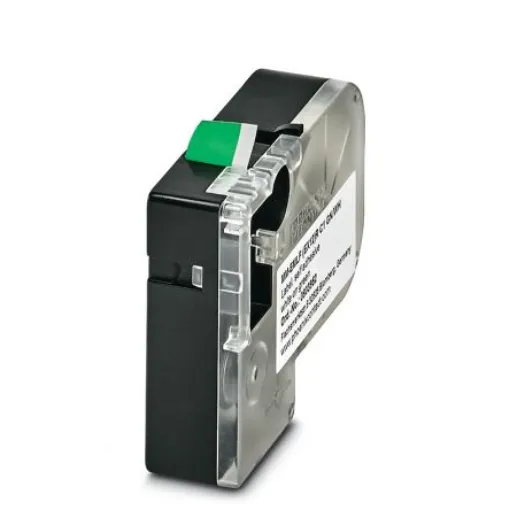 Phoenix Contact MM-EMLF White on Green Label Printer Tape, 8m Label Length - 0803952 product image