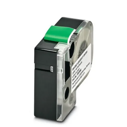 Phoenix Contact MM-EMLF White on Green Label Printer Tape, 8m Label Length - 0803954 product image