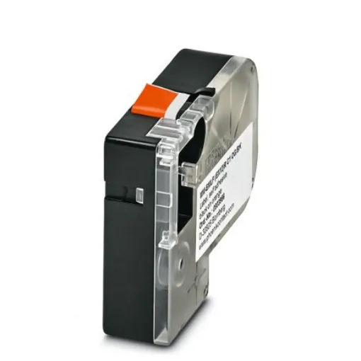 Phoenix Contact MM-EMLF Black on Orange Label Printer Tape, 8m Label Length - 0803956 product image