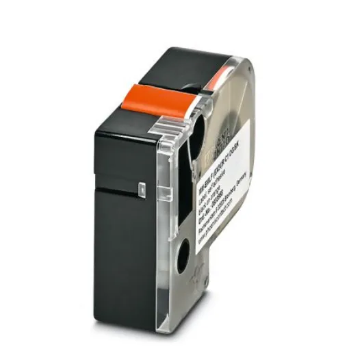 Phoenix Contact MM-EMLF Black on Orange Label Printer Tape, 8m Label Length - 0803958 product image