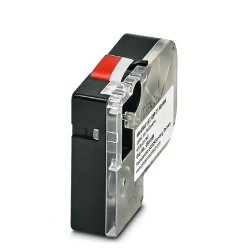 Phoenix Contact MM-EMLF White on Red Label Printer Tape, 8m Label Length - 0803959 product image