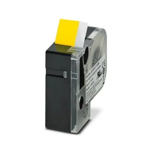 Phoenix Contact MM-EML Black on Yellow Label Printer Tape, 8m Label Length - 1116114 product image