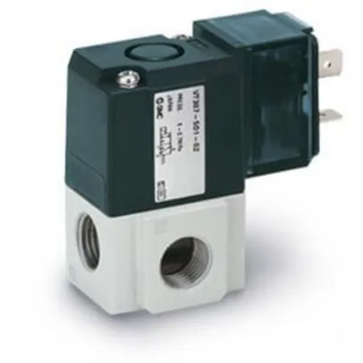 SMC Pneumatic Solenoid Valve - Solenoid G 1/8 VT307V Series - VT307V-6DO1-01F-Q product image