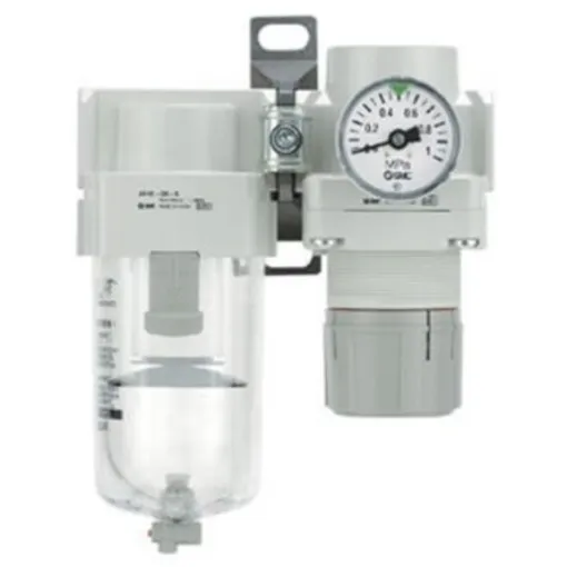 SMC AC Air Filter Regulator, 5µm, 100 bar - AC20B-F01G-T-1J-A product image