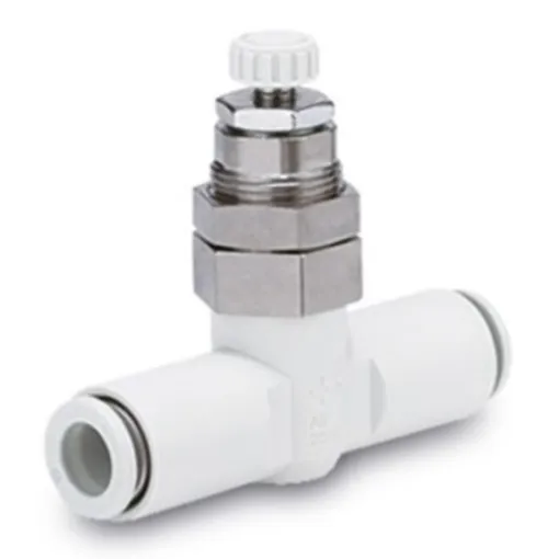 SMC AS300 Series Threaded Speed Controller, R 3/8 Inlet Port x 10mm Tube Outlet Port - AS3001F-10-3 product image
