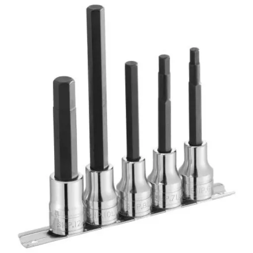 Facom 5-Piece Metric 1/2 in Bit Socket Set, 6 point - ST.41 product image