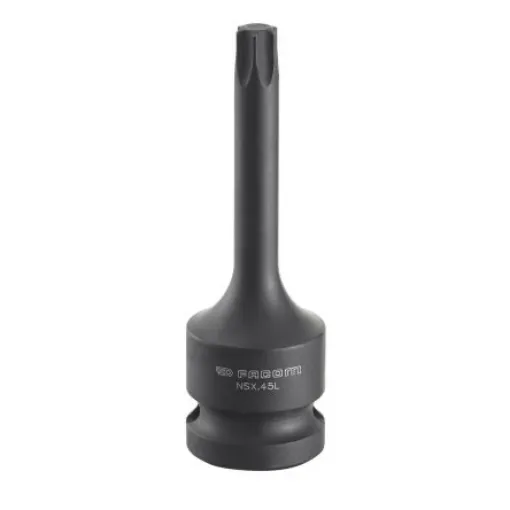 Facom 40mm, 1/2 in Drive Impact Socket, 78 mm length - NSX.40L product image
