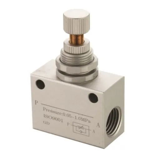 RS PRO QSC Series Threaded Flow Controller, 1/4 in Female Inlet Port - 2351236 product image