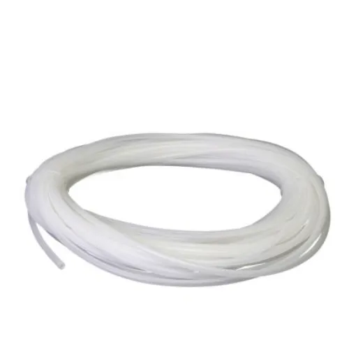 RS PRO Silicone, Flexible Tube, 2mm ID, 4mm OD, White, 50m - 2354805 product image