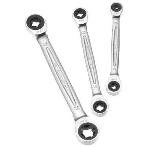Facom 464TX Series 3-Piece Ring Spanner Set - 464TX.J3PB product image