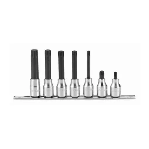 Facom 7-Piece Metric 1/2 in Bit Socket Set, Spline Bit - D.34J7 product image