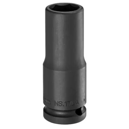 Facom 28mm, 1/2 in Drive Impact Socket, 78 mm length - NS.28LA product image