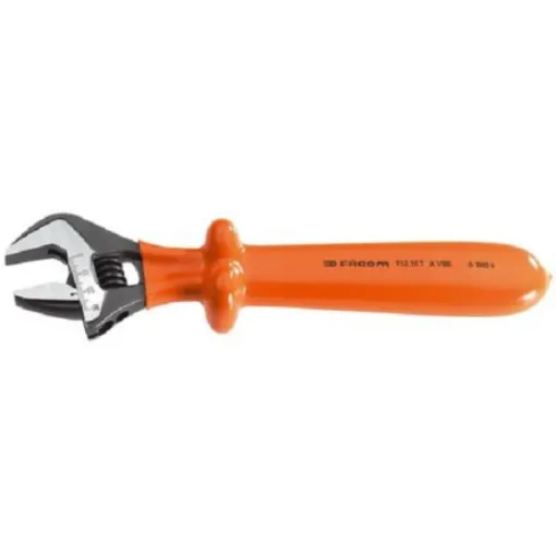 Facom Adjustable Spanner, 385 mm Overall, 44mm Jaw Capacity, Insulated Handle - 113.15TAVSE product image