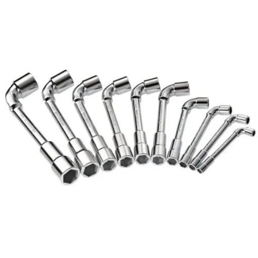 Facom 75.JU10 8 mm - 22 mm Hex Socket Wrench with Tube Handle, 450 mm Overall product image