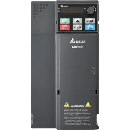 Delta Electronics Inverter Drive, 7.5 kW, 3 Phase, 460 V, 17 A, VFD-MS Series - VFD17AMS43AFSAA product image