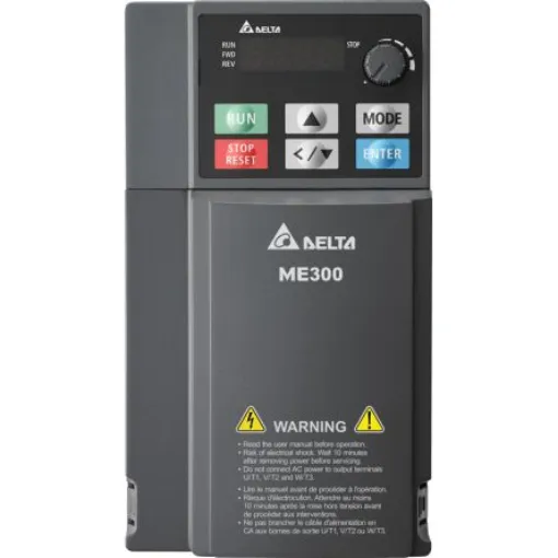Delta Electronics Inverter Drive, 1.5 kW, 1 Phase, 230 V, 7.5 A, VFD-ME Series - VFD7A5ME21AFSAA product image