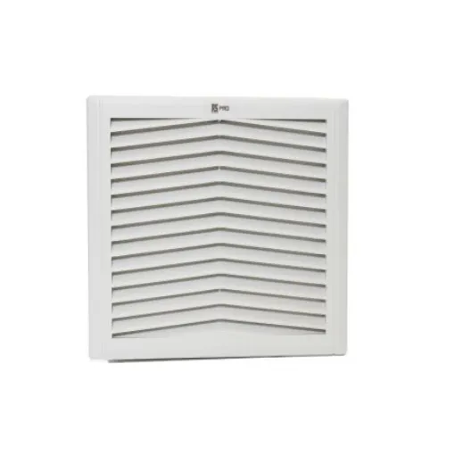 RS PRO Filter Fan, 230 V, AC Operation, 138m³/h Filtered, 162m³/h Unimpeded, IP54, 200x200mm - 2364581 product image
