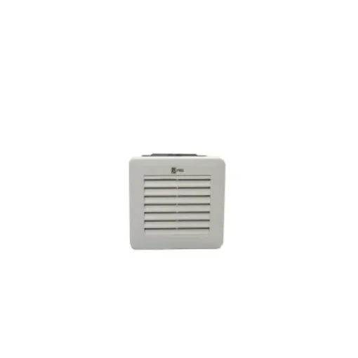 RS PRO Filter Fan, 230 V, AC Operation, 39m³/h Filtered, 48m³/h Unimpeded, IP54, 106x106mm - 2364604 product image