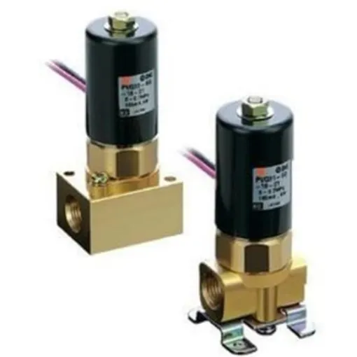 SMC Pneumatic Solenoid Valve - Solenoid G 1/8 PVQ30 Series - PVQ33-5G-16-01F-H product image