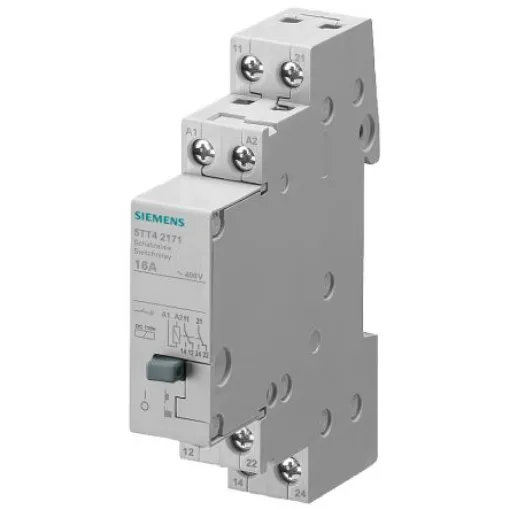 Siemens DIN Rail Non-Latching Relay, 30V dc Coil, 16A Switching Current, DPDT - 5TT4217-6 product image
