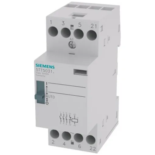 Siemens DIN Rail Non-Latching Relay, 230V ac Coil, 25A Switching Current, 3PDT - 5TT5831-6 product image
