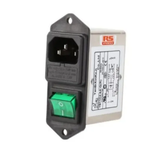 RS PRO IEC Inlet Filter - 2378669 product image