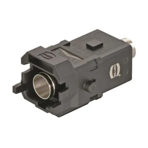 HARTING Heavy Duty Power Connector Insert, 4A, Male, Han 1A Series, 4 Contacts - 09100043001 product image