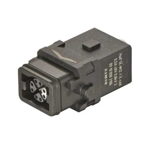 HARTING Heavy Duty Power Connector Insert, 500mA, Female, Han 1A Series, 8 Contacts - 09100083106 product image