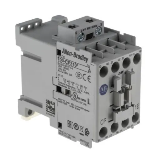 Allen Bradley 700 Series 700C Contactor, 24 V ac Coil, 4-Pole, 10 A, 3NO + 1NC, 400 V ac - 700-CF310KJ product image