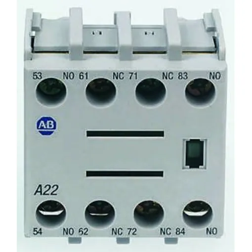 Allen Bradley Auxiliary Contact, 4 Contact, 4NO, Front Mount 100F - 100-FA40 product image