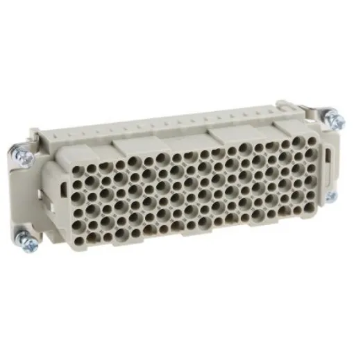 HARTING Heavy Duty Power Connector Insert, 10A, Female, Han DD Series, 108 Contacts - 0916108310101 product image
