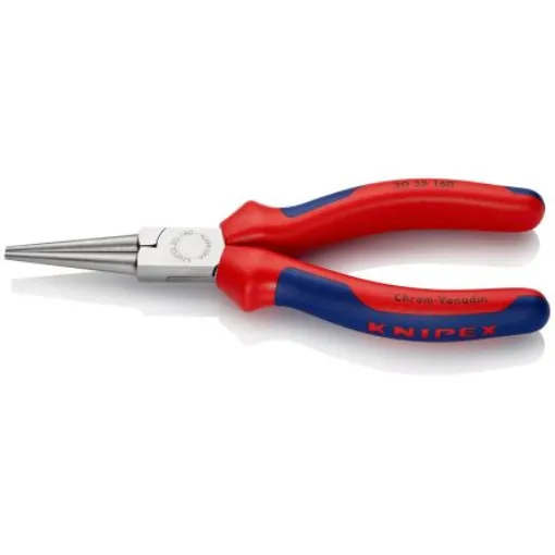Knipex Long Nose Pliers, 160 mm Overall, Straight Tip, 41mm Jaw - 30 35 160 product image