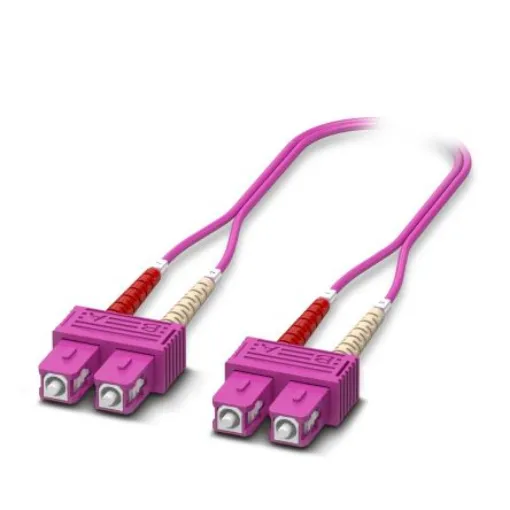 Phoenix Contact SC to SC OM4 Multi Mode Fibre Optic Cable, 1m - 1115424 product image