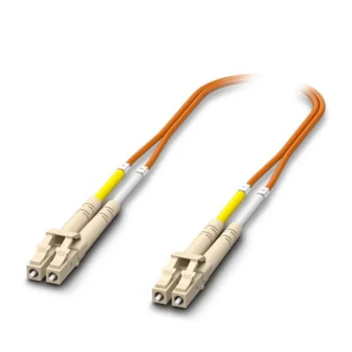 Phoenix Contact LC to LC OM2 Multi Mode Fibre Optic Cable, 1m - 1115633 product image