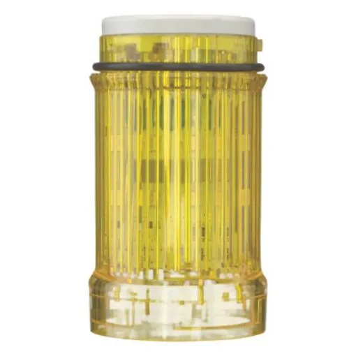 Eaton SL4 Series Yellow Continuous lighting Light Module, 24 V ac/dc, 250 V ac/dc, Base Mount, Filament Bulb, IP66 - 171335 SL4-L-Y product image