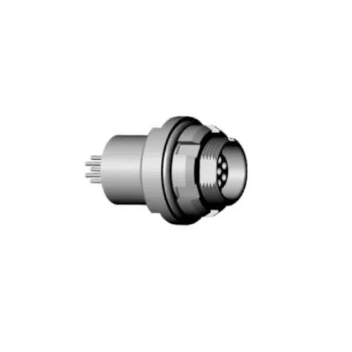 RS PRO Circular Connector, 8 Contacts, Panel Mount, M14 Connector, Socket, Female, IP68 - 2406421 product image