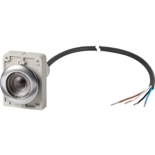 Eaton C30C Series Push Button Switch, Momentary, Spring Return, Cable Mount, 30.5mm Cutout, 1 N/C, IP67, IP69K - 185962 C30C-FD-X-K01-P65 product image