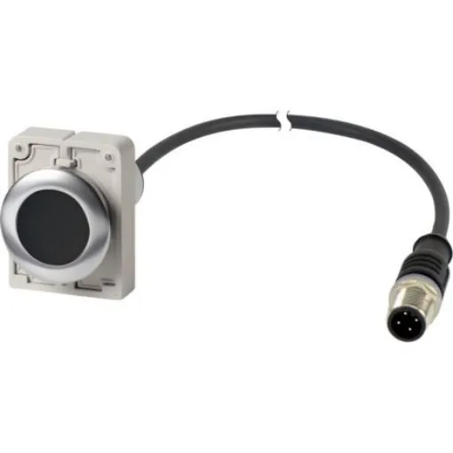Eaton C30C Series Push Button Switch, Momentary, Spring Return, Cable Mount, 30.5mm Cutout, 1 N/C, IP67, IP69K - 185985 C30C-FD-S-K01-P5 product image