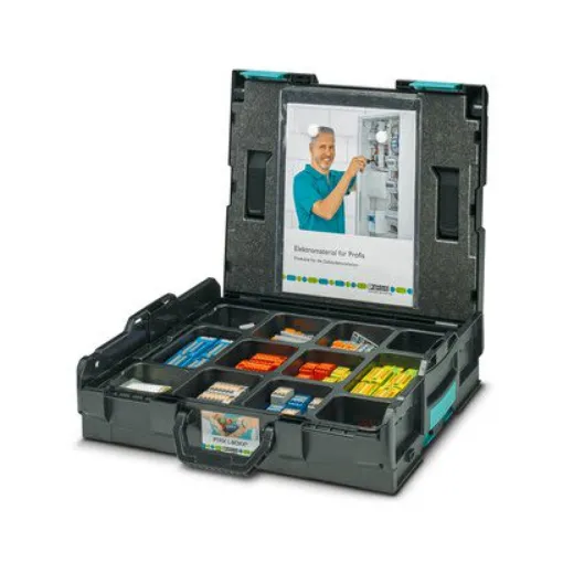 Phoenix Contact CASE PTFIX L-BOXX REV2 DE Series Starter Kit for Use with Distribution Terminal Blocks - 1164787 product image